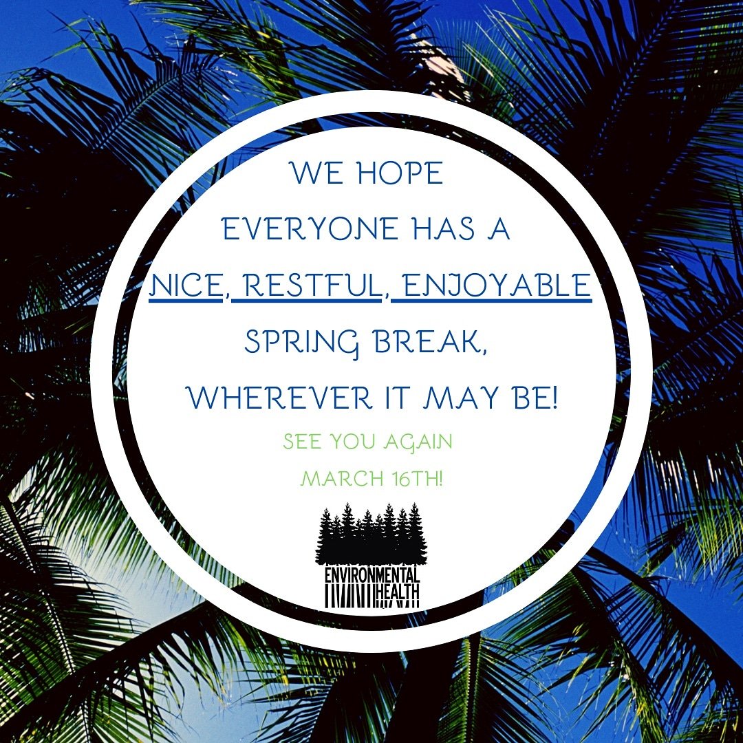 uga_ehs's tweet photo. Happy Spring Break!
- From, the EHS department 🌲🌳🌱
#UGA #ugaehs #sleep https://t.co/ED1PBNr142