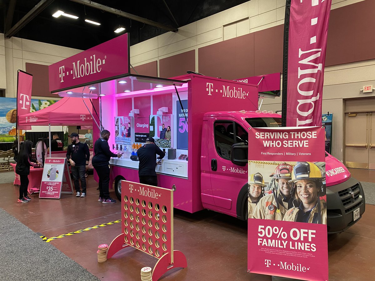 EP TMO Truck is at the spring Home &amp; Garden Show. We’ll be here all weekend! Come say hi, have some fun with the team and learn everything about T-Mobile. We’re all ready to meet you! <a href="/CaptnSeriousFun/">Sergio Ruvalcaba</a> <a href="/dchav107/">Daniel J Chavez</a> <a href="/PaijeInMRKTNG/">Paije Kimble</a> <a href="/Vizcaino9/">Jesse Vizcaino</a> @vincentrhode <a href="/BigRichNunez/">Richard Nuñez</a>