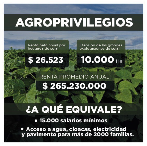 JuanGrabois's tweet photo. Decir que estas cámaras empresarias  que boicotean al país son "el campo" es como decir que las cámaras inmobiliarias son "la ciudad". No son el campo son la codicia. Ampliamos ahora en @C5N https://t.co/ECpfChyY4d