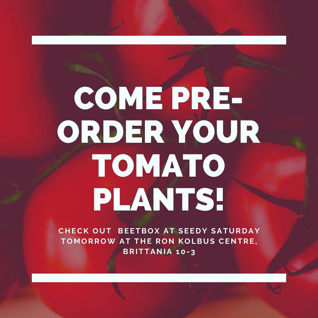 So excited for #SeedySaturday #ottawa tomorrow! See you there fellow gardeners!