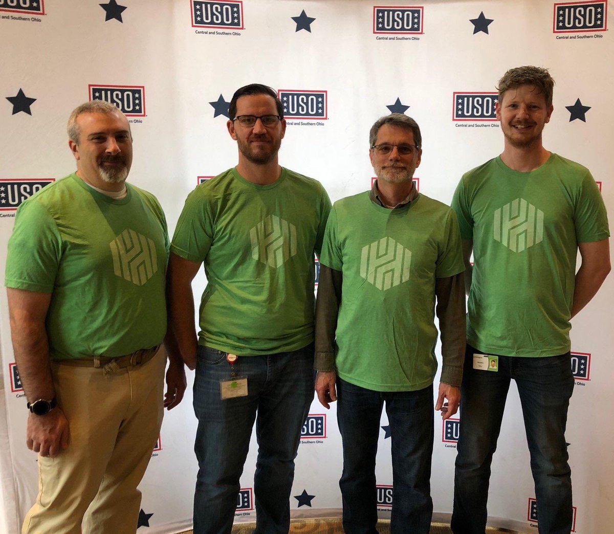 USOOhio's tweet photo. Special thanks to volunteers from @Huntington_Bank for helping us set up for Salute to Service!
#BetheForce #USOCSO #SalutetoService https://t.co/qNaOY9YvqR