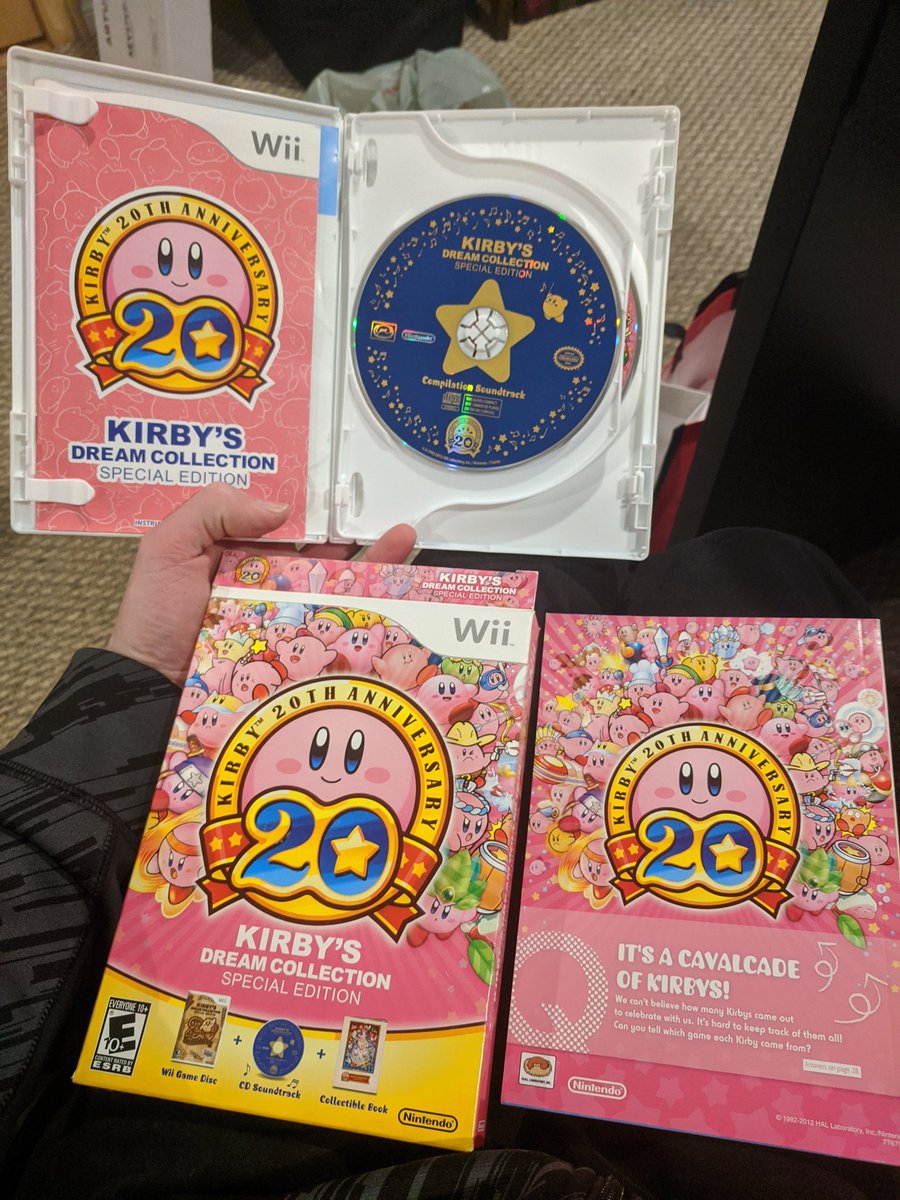 Kirby's 20th Anniversary Compilation Soundtrack CD — Jun Ishikawa et el.Technically a bonus CD that came with Kirby's Dream Collection and not a real album but it's still the best comprehensive collection of Kirby music, which is amazing because Kirby has some amazing music.