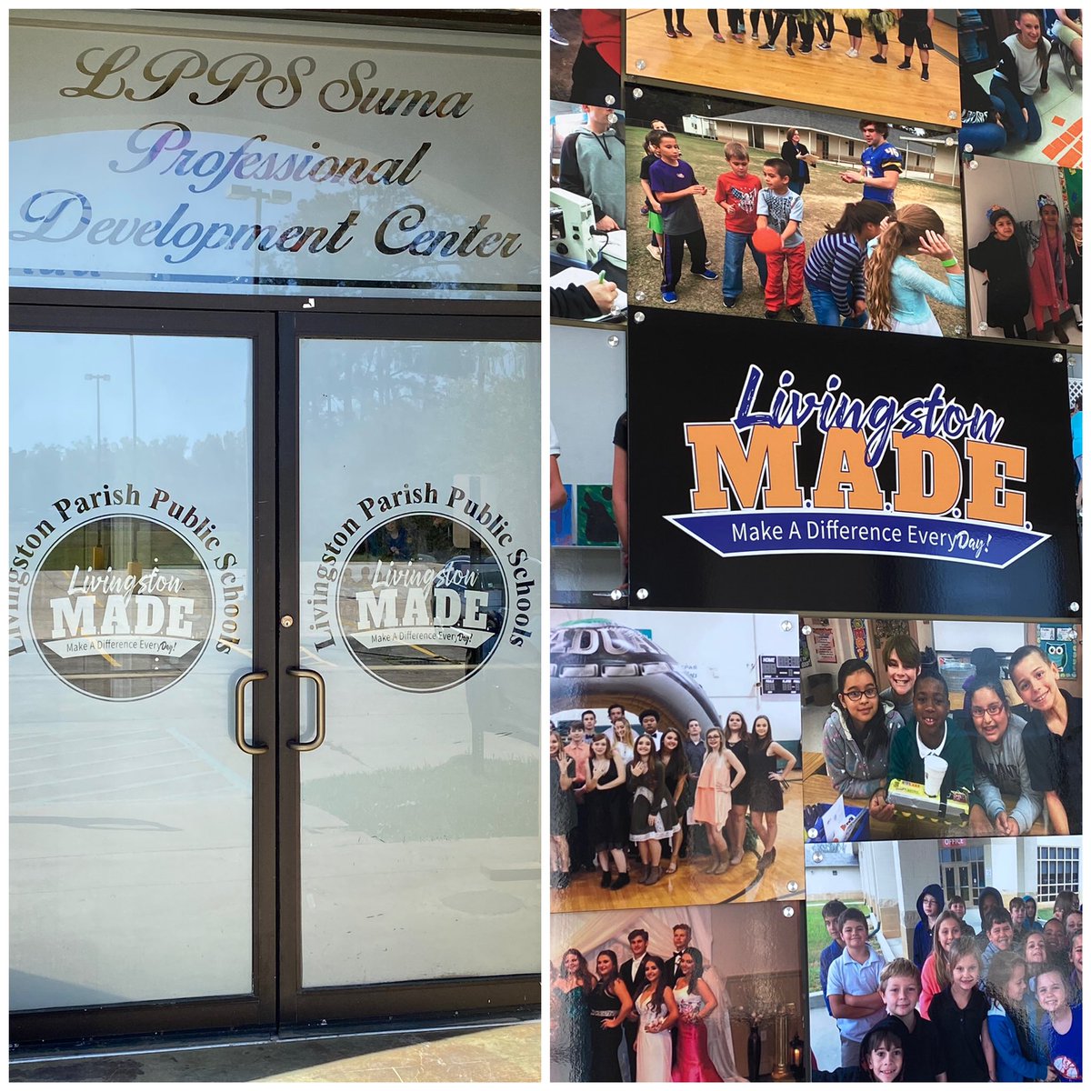 KellyLabauve's tweet photo. SUMA, LP’s Professional Development Center, got a small make-over today. #LivingstonMade #LivingstonProud @JoeMurphylpsb @Livingston_PPS https://t.co/iVw2bfP2Am