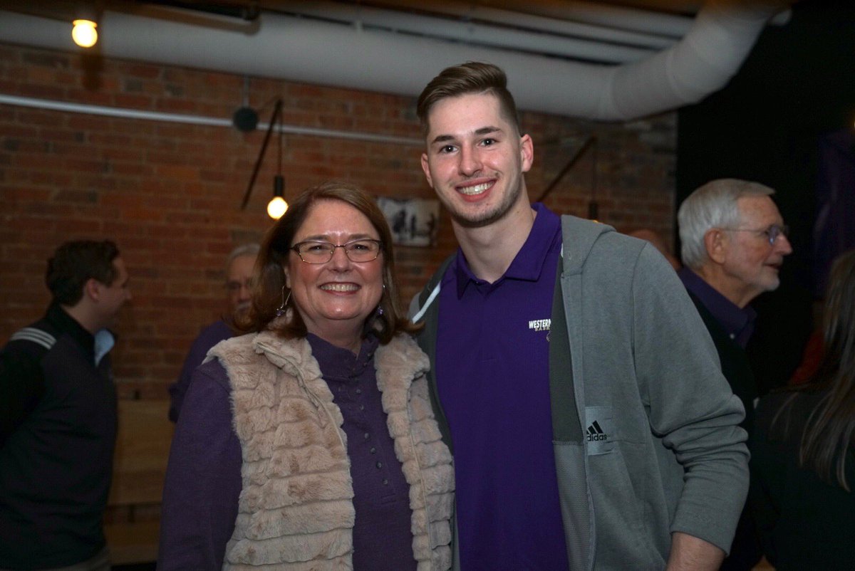 WCUChancellor's tweet photo. Catamounts are out at Catamount Central tonight getting ready to cheer on @WCU_MBB tomorrow in the @SoConSports tournament. Go Cats! https://t.co/BrZiitvNc4
