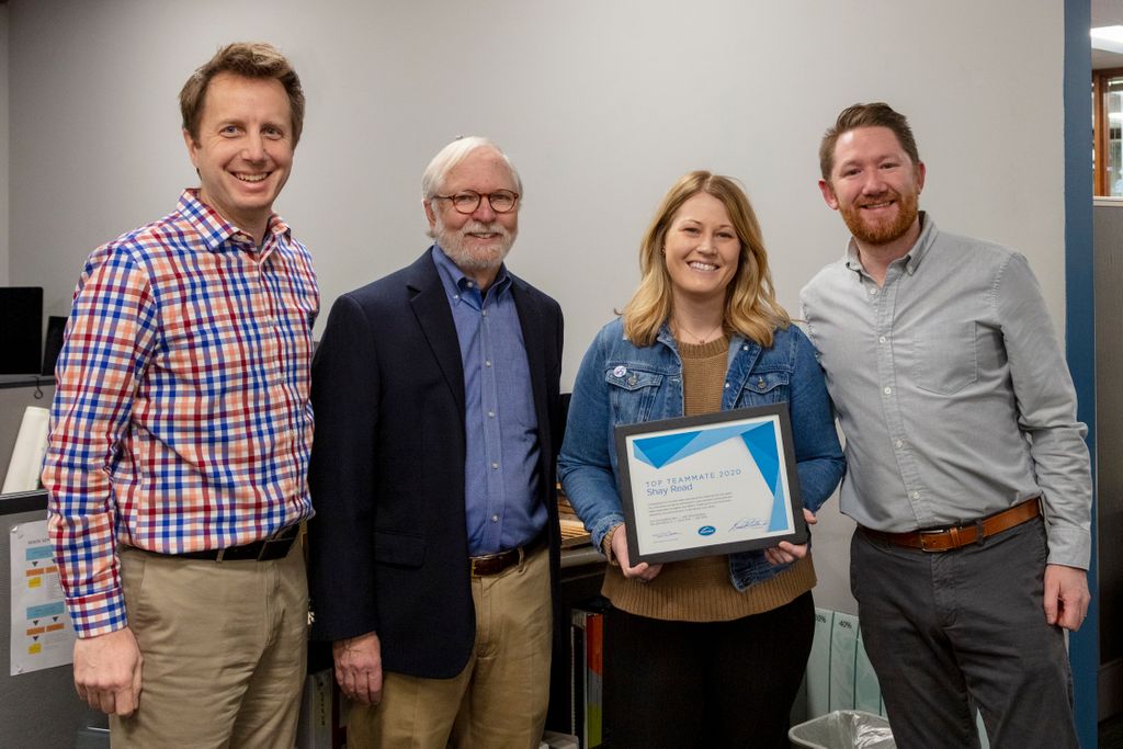 rainier_ind's tweet photo. Congratulations to Shay Read, the Washington Top Teammate for the month of March.
Shay exemplifies all of Rainier’s core values, is a joy to work with, and is an incredible employee and teammate.
Congratulations and Thank You Shay for being part of our team! 

#RainierIndustries https://t.co/nBJGNGAA8O