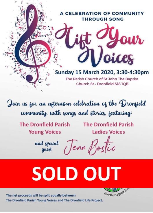 dronchurchmusic's tweet photo. Our Lift Your Voices community event featuring The Dronfield Parish Young Voices, The Dronfield Parish Ladies Voices and @jennbostic is now sold out. Dronfield Parish Church is going to be very full with 300+ people. ππ»π https://t.co/IYx7VFh1Ap