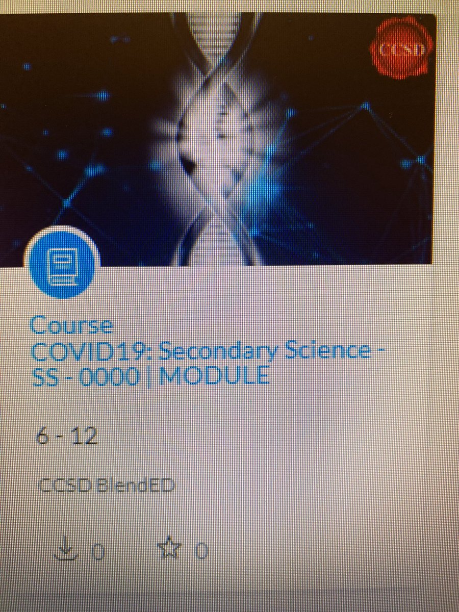 jpscigirl's tweet photo. Hey fellow @ClarkCountySch science teachers! Do your students have questions about #covid19? Check out the @CCSDBlendED digital lesson for grades 6-12 available in Canvas Commons. Login with your AD at https://t.co/BdmcHsnDzY https://t.co/j0konmSx8m