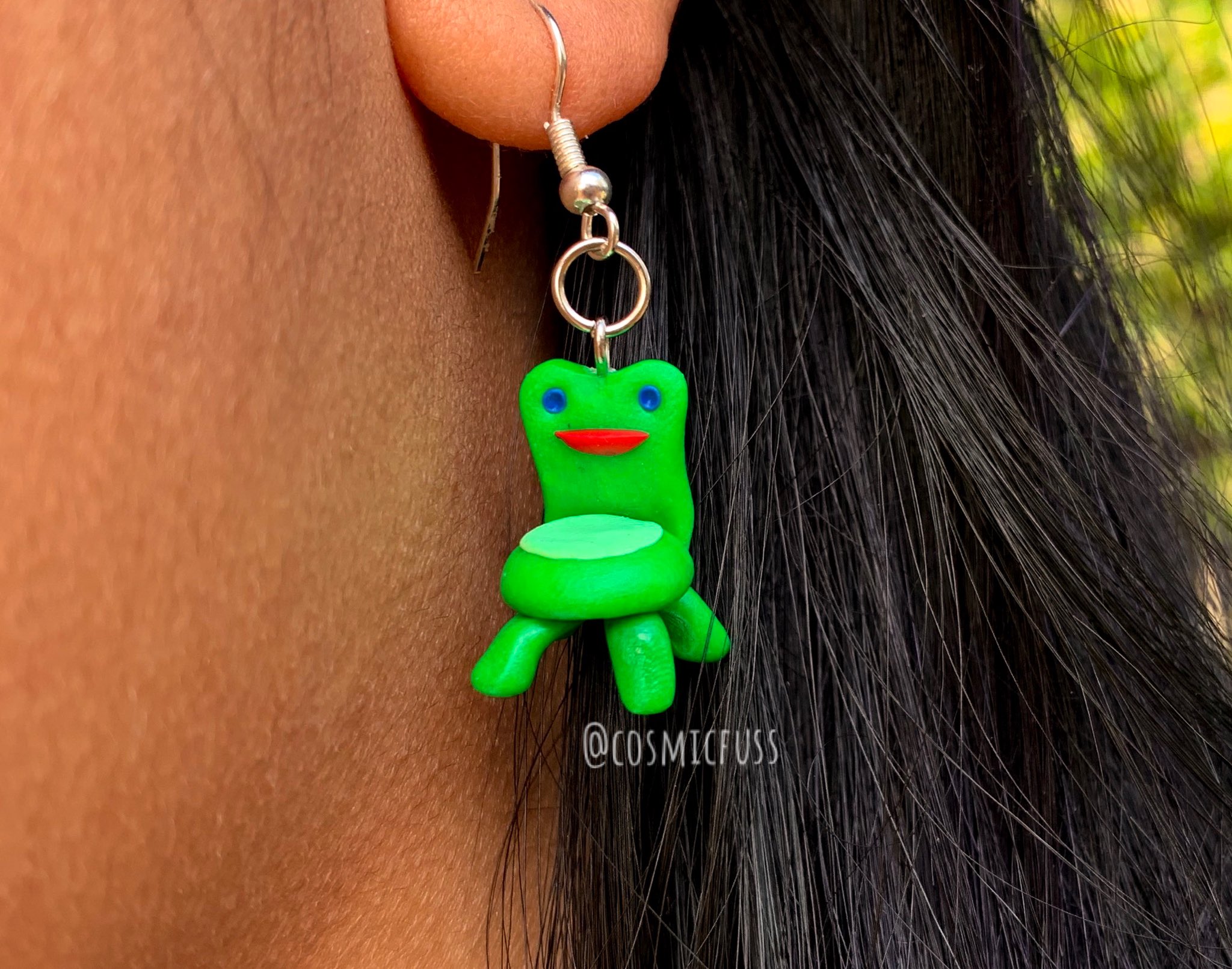 Froggy on sale chair earrings