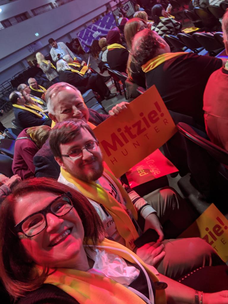 greekhammer's tweet photo. Whoo hoo! Go @MitzieHunter #changeweneed #strongleaderstrongfuture @aheinmaa https://t.co/bJUfk1HITy