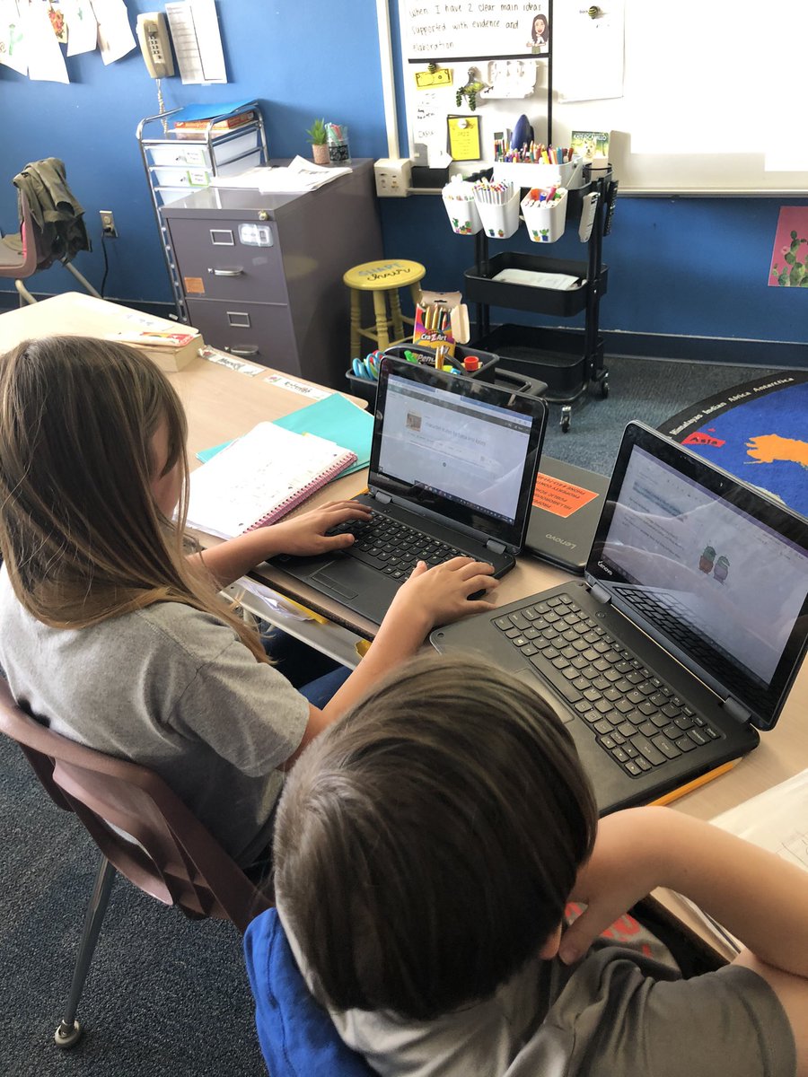 Ms_C_Rodriguez's tweet photo. My students know Friday as “compare day!” They love showing what they know about our reading skill and stories in the form of a poster or Sway. I love how each student’s presentation is different and unique! 🎨 💻💫 @CannellaElem @HCPSArea2 https://t.co/ltwGGaVMP0