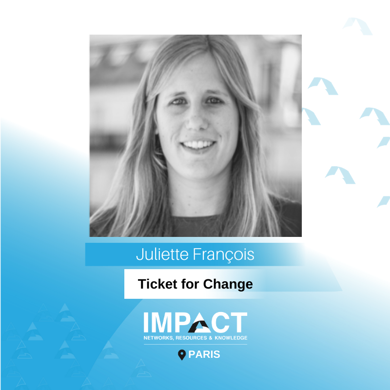 impACThe_world's tweet photo. Nous sommes très heureux d'accueillir Juliette François de @TicketforChange pour un PowerTalk au #impACTparis Pop-Up le 24 mars! Inscrivez-vous pour assister à cet événement #free: https://t.co/XGtDQGCv1I https://t.co/ksOfG3ucSp