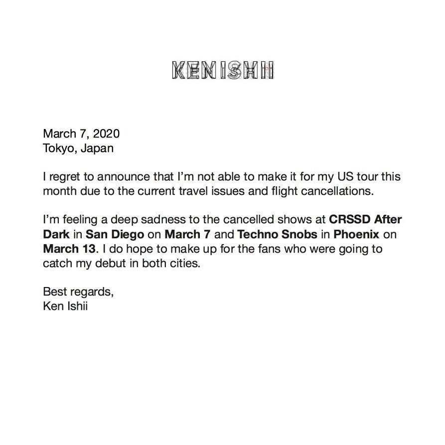 Ken Ishii ケンイシイ tweet media