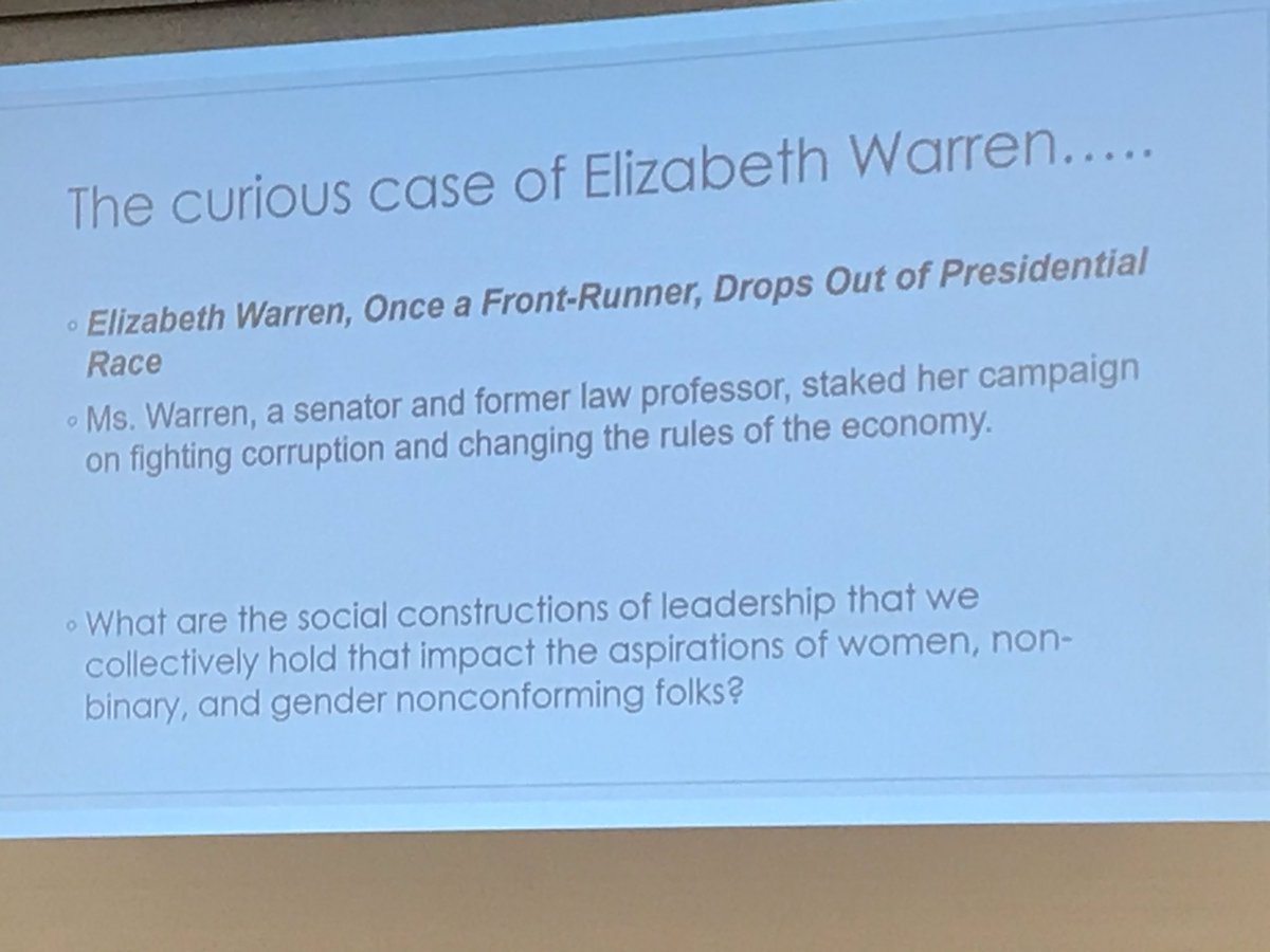 DMEC2020's tweet photo. From a great training this morning with @DrLisaWilliams. Curious indeed.. @SenWarren I know this is a stepping stone in the right direction but I’m really ready to be there already. #WomensDay https://t.co/1eoq5YNGjX