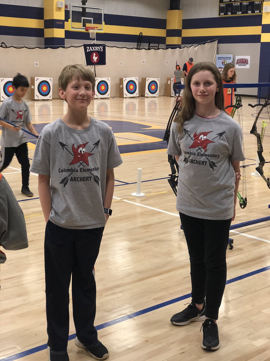 AlysonDurrett's tweet photo. CES Archery did great!  4th place in Elementary! @columbiaeschool #cesastros #CESarchery https://t.co/AroU0NkAhc