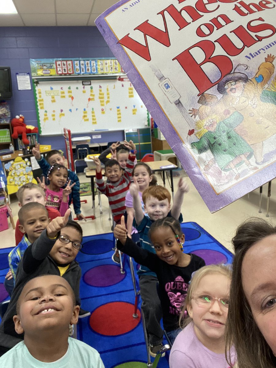 borntoteachk's tweet photo. When you read The Wheels on the Bus, you make the bus! #WEAREAYCOCK https://t.co/PEfpQMuRO4