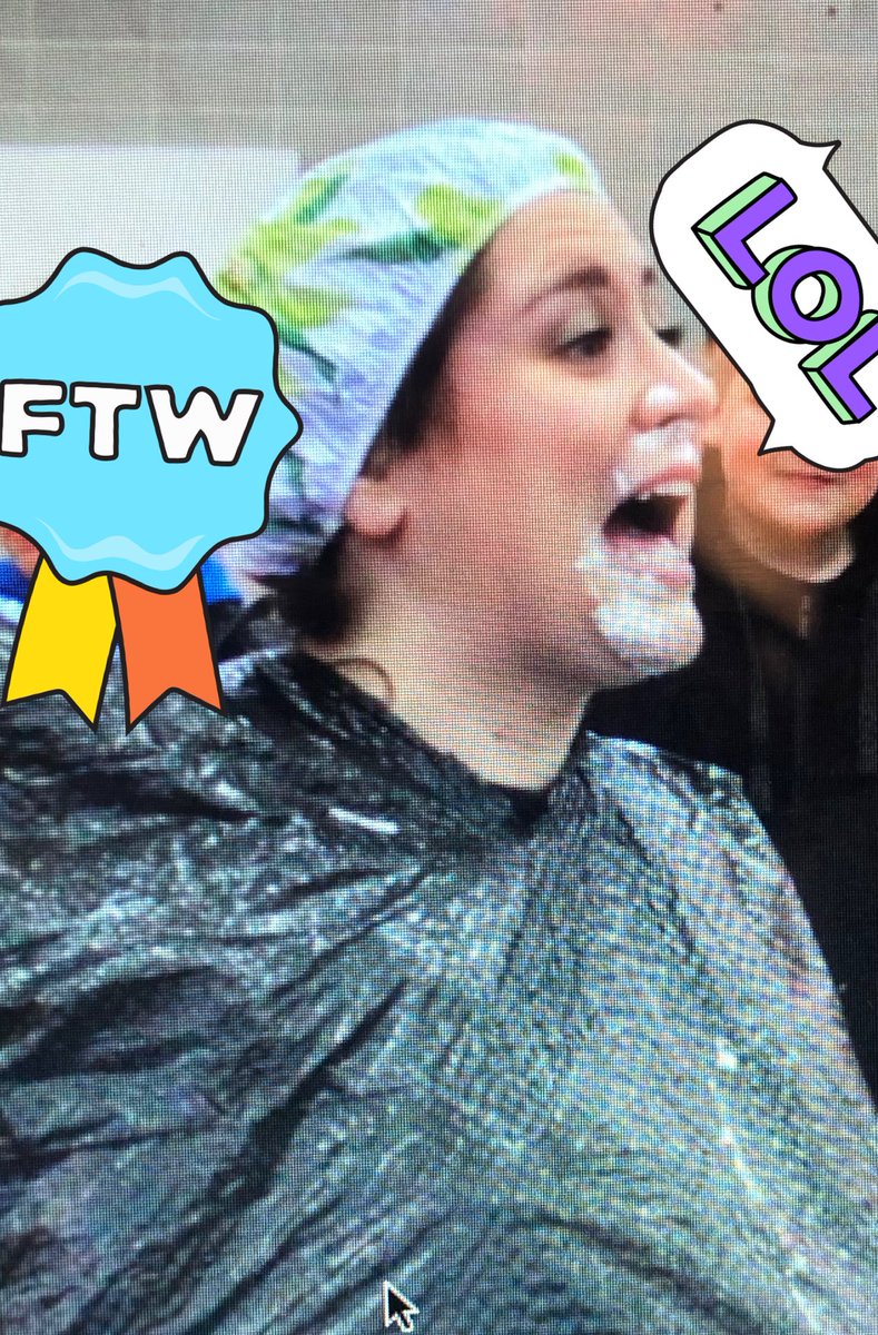 educate_kate's tweet photo. What a fantastic week! Started out working with colleagues #daringgreatly and #daringtolead finished off the week with pie in my face. I also got an action shot of the #APbackpack in action. Happy weekend everyone! https://t.co/ltbxPdTMR6