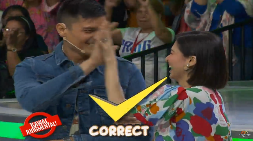 EatBulaga's tweet photo. Two points na! Ma-perfect kaya?

#BawalJudgmental https://t.co/zu0uY04diX