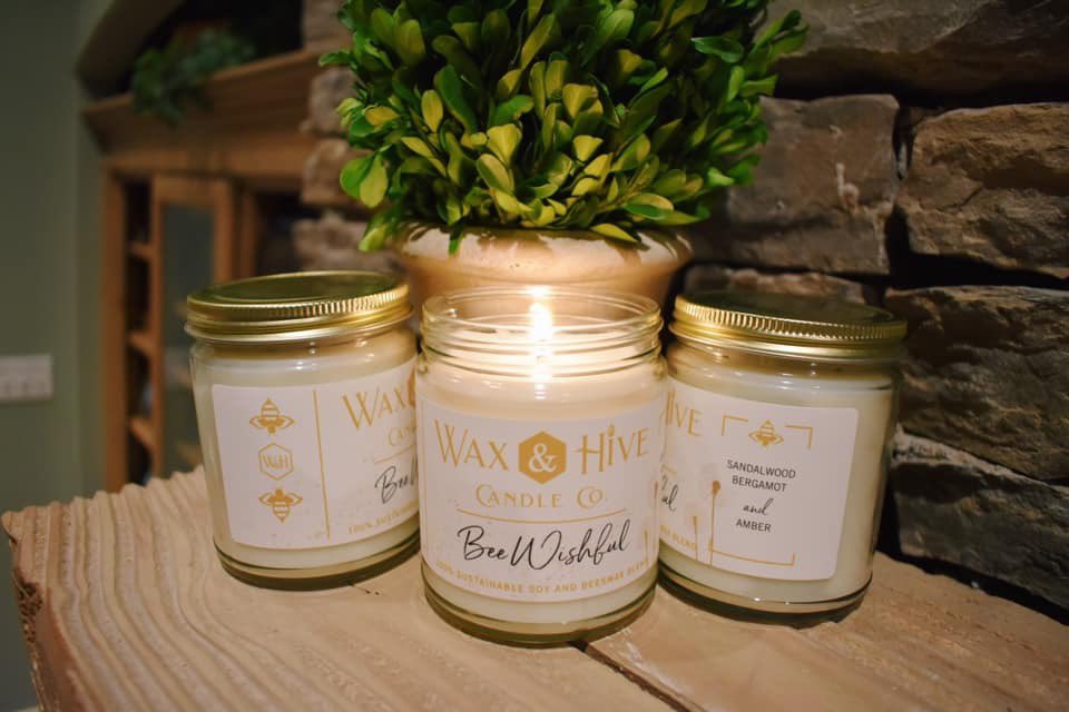 miamistuco's tweet photo. The Bee Wishful Candles are in! Thank you, Wax &amp; Hive Candle Co., for supporting Wish Week! All proceeds from this sandalwood, bergamot, and amber scented candle will go to Wish Week 2020! Get yours for $20! https://t.co/t6vKaPpYOs