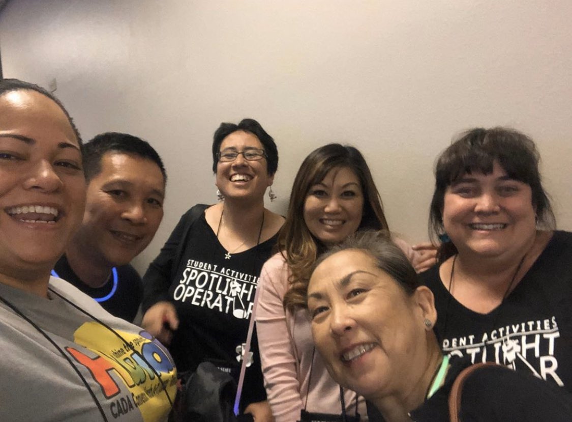 hawaiistuco's tweet photo. Over 1,800 student activities advisors and educators are at the annual CADA Conference in Reno, Nevada. A group of our @HIDOE808 Student Activities Coordinators & Advisors went to represent our #Aloha state! A great networking opportunity with other student councils 🤙 #CADA2020 https://t.co/lChVVkjWHq