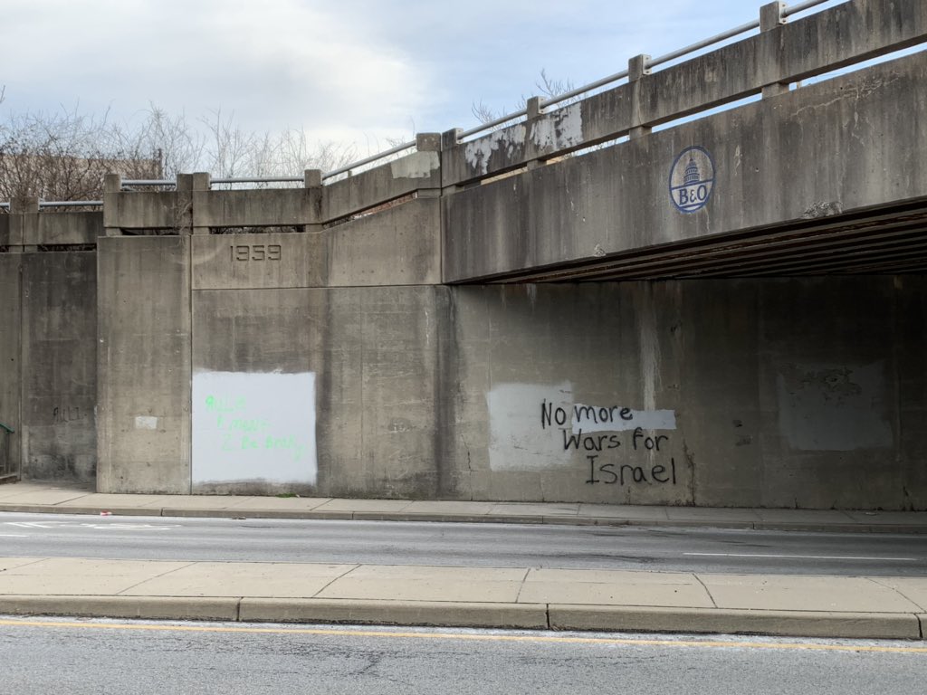 AdamHyland's tweet photo. @PGSittenfeld Looks like the same guy hit the bridge in Oakley near Mad Tree. https://t.co/b4CsFfLkHa