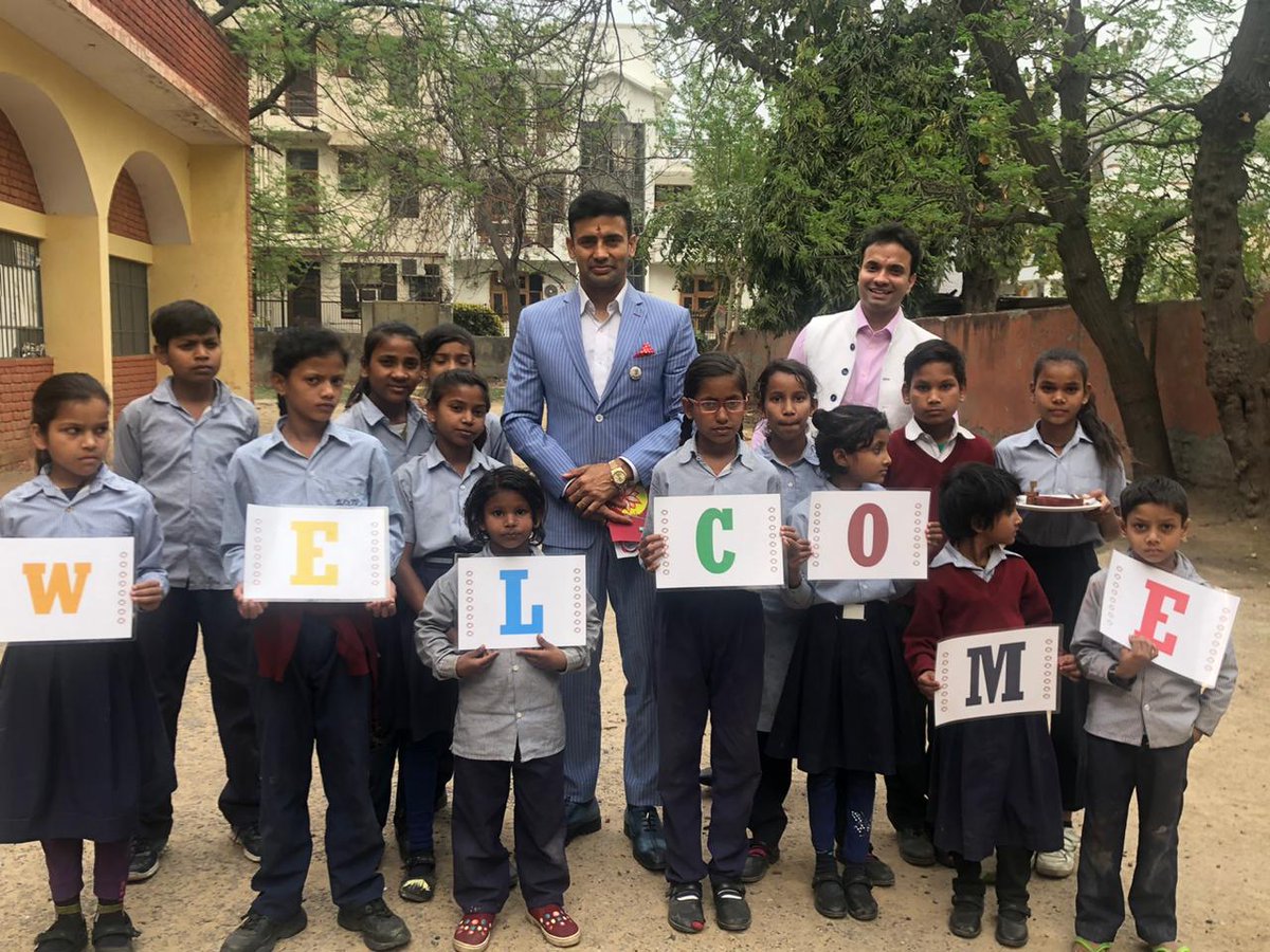 Harshupandya's tweet photo. #SangramSinghCharitableFoundation joins hands with #YuvaUnstoppable to transform #Bathrooms, #WaterFacilities, #SmaratClassroom and overall #Fitness of 1000 #Govrnment #Schools across #India. We shall begin with 200 Schools in #Haryana,Sangram's home town.
@Sangram_Sanjeet ๐๐ https://t.co/01ITcq4sR8