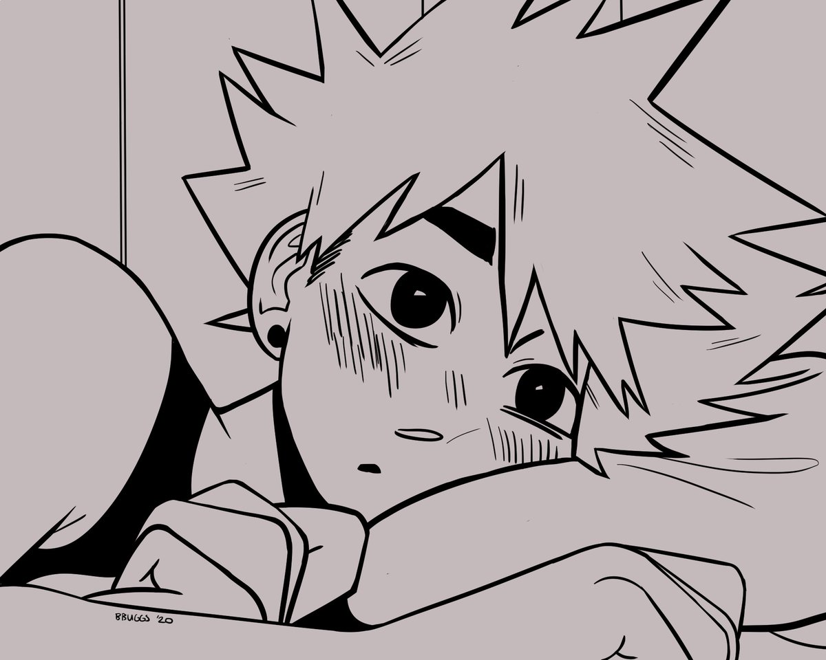 part 2 :> #kiribaku
b: kirishima
k: yeah?
b: i...
b: ...nevermind.