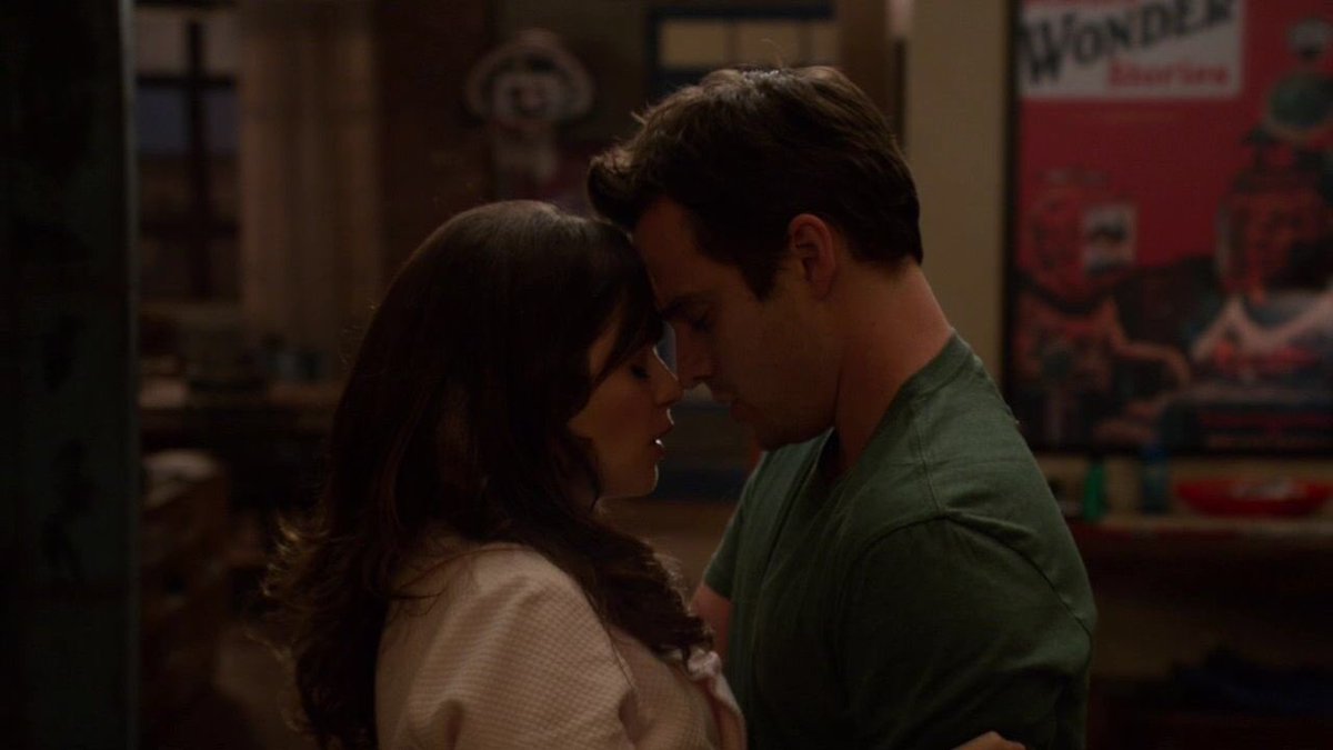 - nick x jess - new girl- THE slow burn friends to lovers ship- their first is honestly the greatest one in television history- G R E E N L I G H T- I FEEL IN LOVE WITH JESS THE MOMENT SHE WALKED THROUGH THE DOOR- the way nick looks at her is unmatched