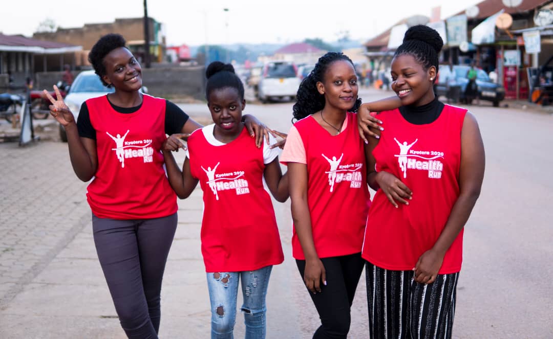 Now that the kits have been secured. It's time for the #Run4HerRights20 to kick start. Do remember that the proceeds are to go towards the noble cause of helping to contribute towards  the setting up of private private latrines for girls in the rural areas.