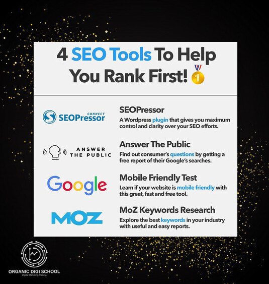 OrganicDigi's tweet photo. 4 #SEOTools to Help You #Rank First
1. SEOPressor
More : https://t.co/s5nJvJdOTZ
We #OrganicDigiSchool offers #SEOTraininginKochi Kerala. we share the New #Techniques and #Trends used in #SEO that will help our students to #improve their #Skill
https://t.co/I7GCdYL9rj https://t.co/HP8piK0Cot
