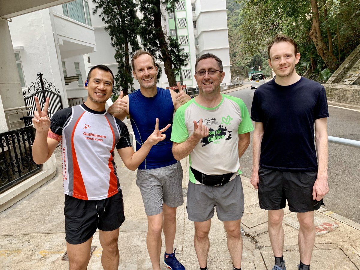 OutRunnersHK's tweet photo. Good day out for a run 🏃♂️
#LBGT #Diversity #Inclusion #PrideHK #HKPride #RunHK #PrideRun #OutRunnersHK https://t.co/KLH6QBJ50v