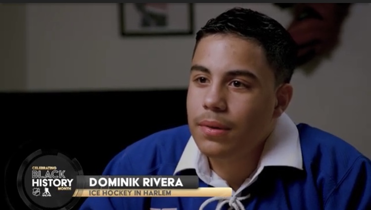 HockeyinHarlem's tweet photo. #flashbackfriday to a very special February surprise.

Last year IHIH students participated in the NHL HIFE's Black History Month Project. Bantam Dominik Rivera’s letter stood out &amp; the NHL planned a very special surprise. Click on the link  https://t.co/oTwQIUtH97! https://t.co/C6iEYSbmk9
