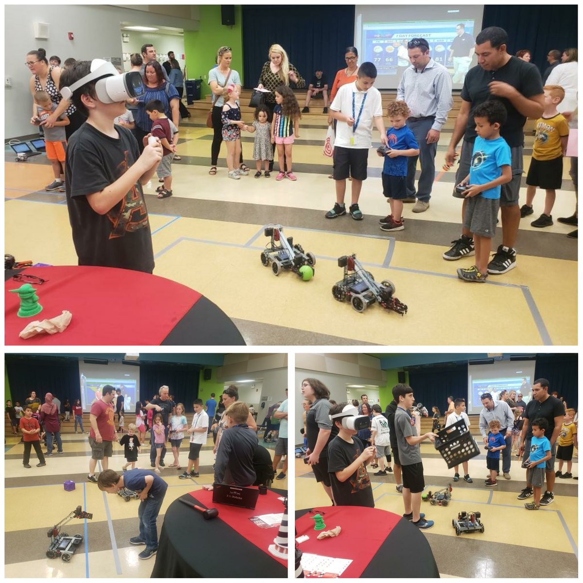 SouthSeminole21's tweet photo. Some of our Robotics Hurricanes attended STEAM Night at Red Bug Elementary School last night. #LEAD https://t.co/IlabQCtIdc