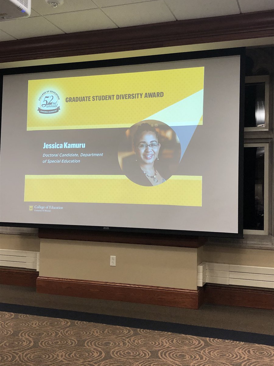 EricaLembke's tweet photo. Celebrating @SpedMizzou award winners!! @MizzouEducation https://t.co/d7Haky1KAx