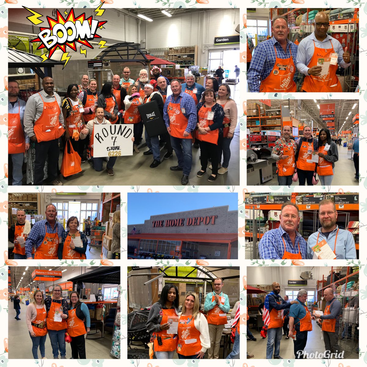 JessicaMeaney3's tweet photo. Derby, 6226, brought their #knockoutgame so we awarded some awesome associates👏😎! So much to be proud of! #Derbydoesitbetter #NEProud #D32CaughtSpringReady @JasonArigoni @THDMikeP @ShayThomasTHD @hmalak @AcevedoRosemary @shwnquinn https://t.co/4sdspv43VG