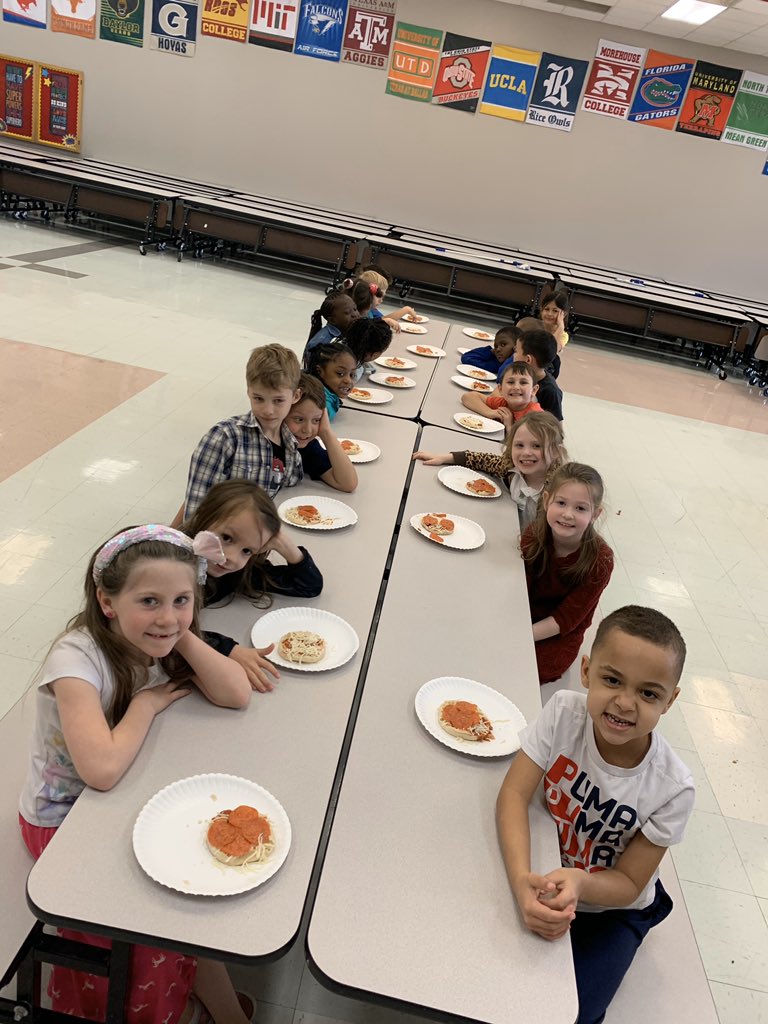 MCummings41's tweet photo. This week, we wrote a procedural on how to make a pizza. Today, we followed our steps and made mini pizzas! @McClendonBraves @communityisd #learningbydoing https://t.co/Vw5tSi9pzK
