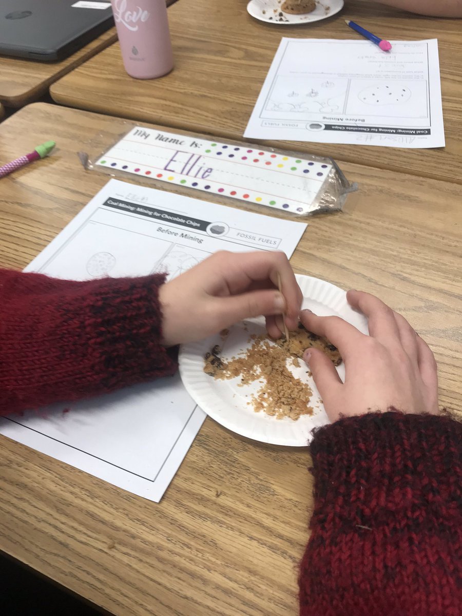 4thMoncure's tweet photo. Mining experience to support our science SOLs- students dig it! https://t.co/G2mxA2znvg