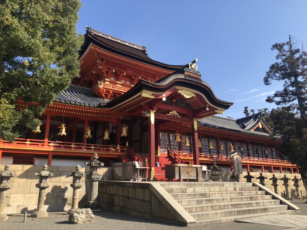 高雄型重巡洋艦「扶桑・山城」の艦内神社「石清水八幡宮」へ参拝と奉納をしてきました。(^人^) 