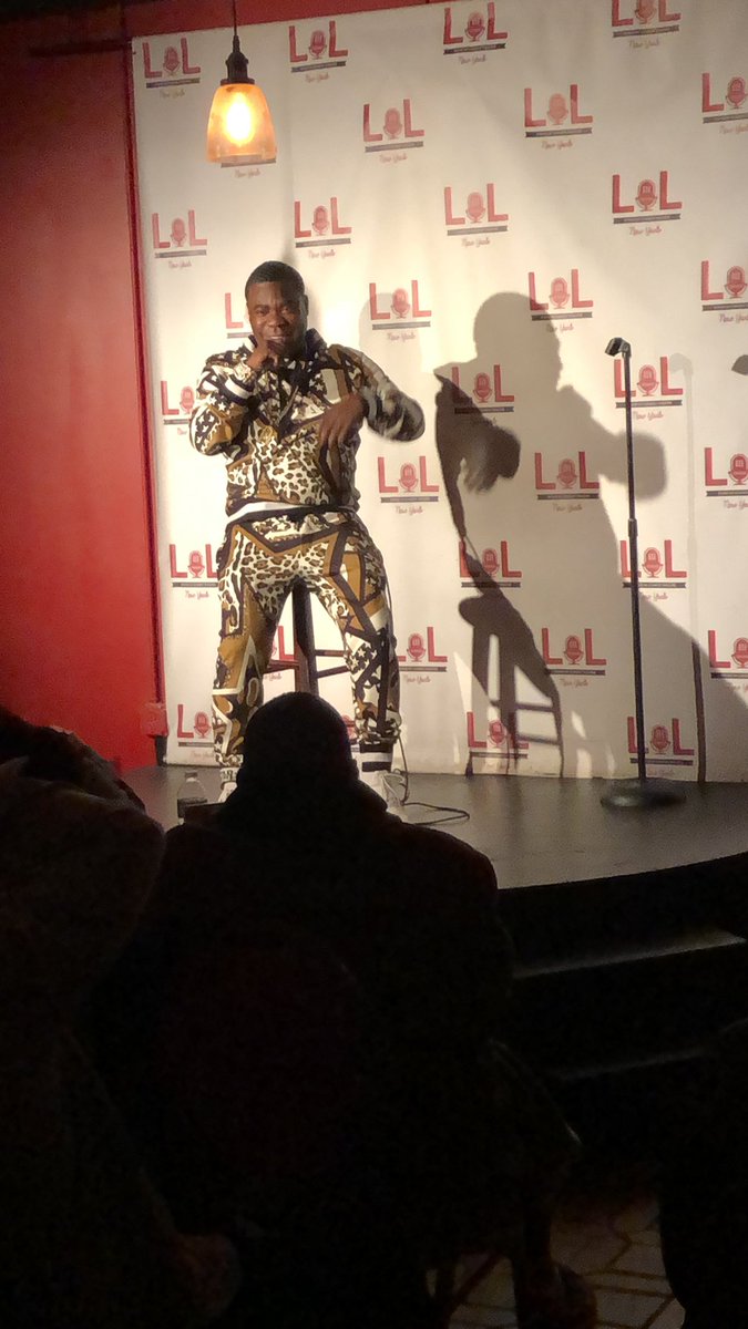 Tracy Morgan just hit LoL Times Square