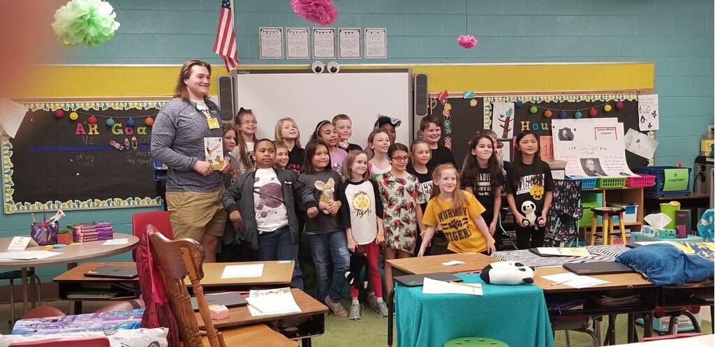 Who doesn’t love Green Eggs n Ham? Proud of our guys for taking time to give back to the community. Look forward to seeing all these future Racers this fall.