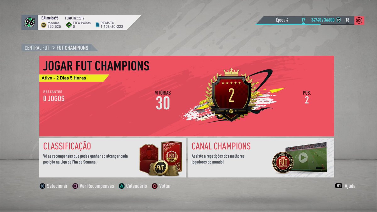 BAlmeida_96's tweet photo. Já está! Finalmente o tão desejado 30-0 e com todos os jogos jogados à 6ª 😌
Estou numa excelente fase do meu jogo, mesmo com a transição de patch!

FINALMENTE já dá para atacar no fifa outra vez.

Friday warrior?! 👀🤭 Brunaldinho is back 🔥🔥
@eyeshieldGG https://t.co/5ndfoD6u6Q