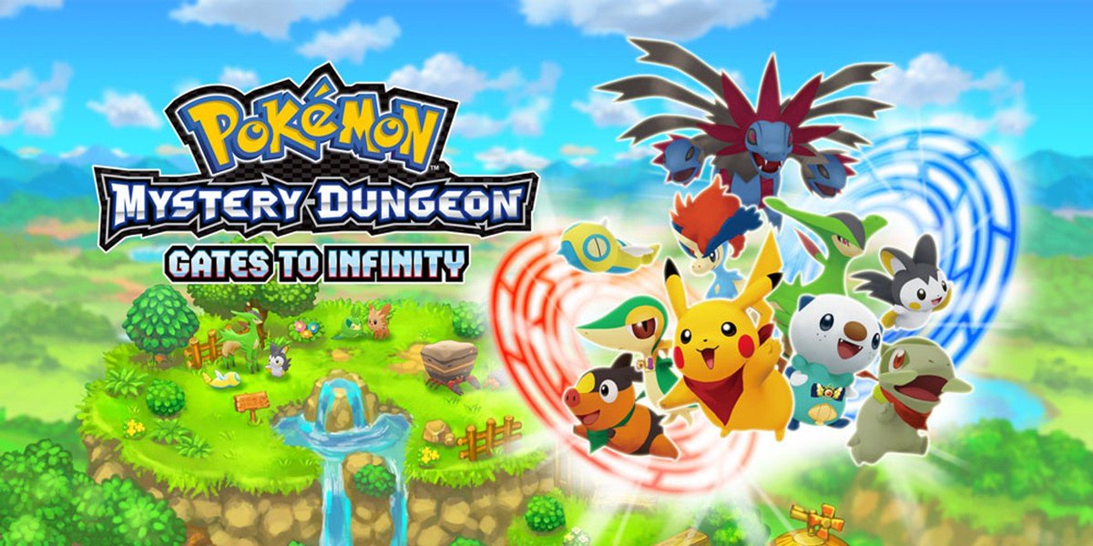 7) Pokémon Mystery Dungeon Gates to Infinity