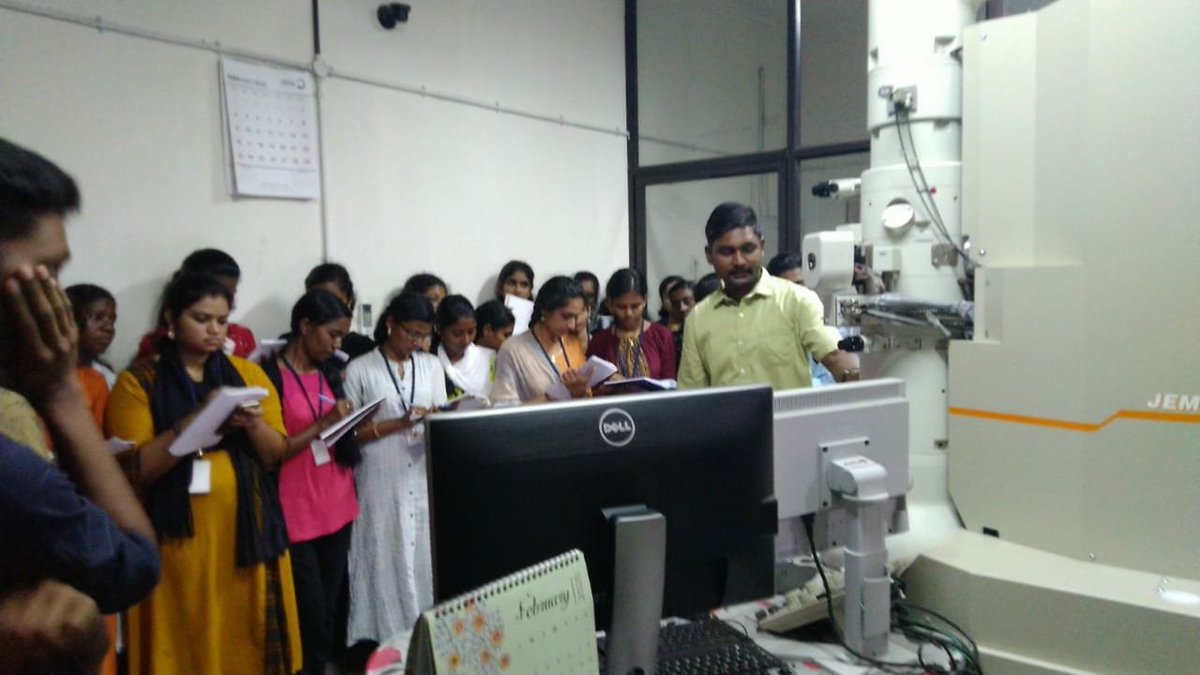 temkrishna's tweet image. National Science Day 2020 
Open House ....TEM class 
#electronmicroscopy #transmissionelectronmicroscope #TEM #jeol #jeolindia #scienceday