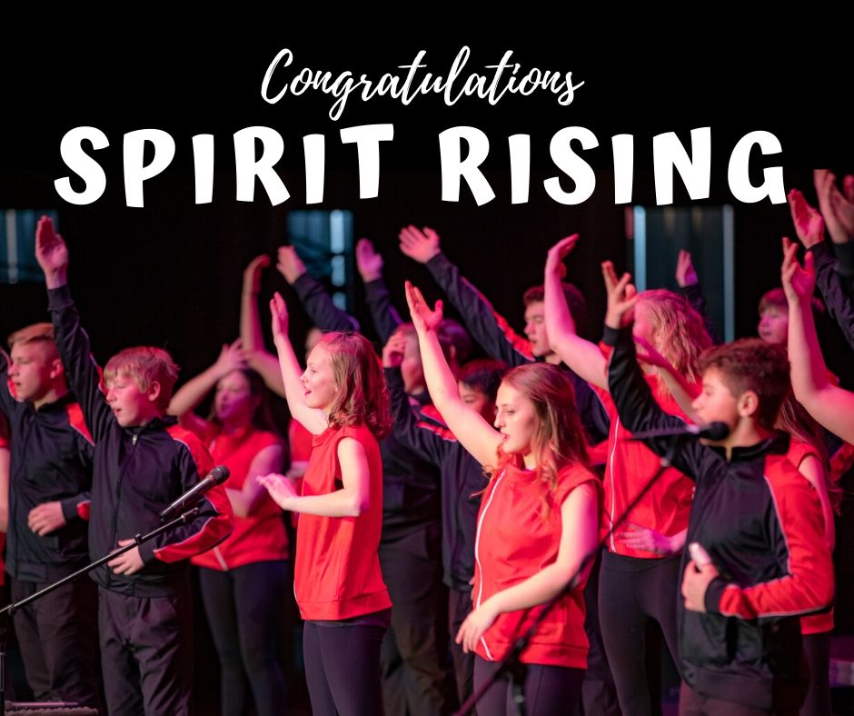 We're bringing home hardware! Big congratulations to Spirit Rising from <a href="/Spirit_LakeMS/">SpiritLakeMS</a> on their second place finish tonight at the Emmetsburg Extravaganza! It was a great performance by everyone! ❤🖤❤🖤 #spiritlakecsd <a href="/SpiritLakeIA/">Spirit Lake Schools</a> <a href="/ehawkvocalmusic/">EhawkVocalMusic</a>