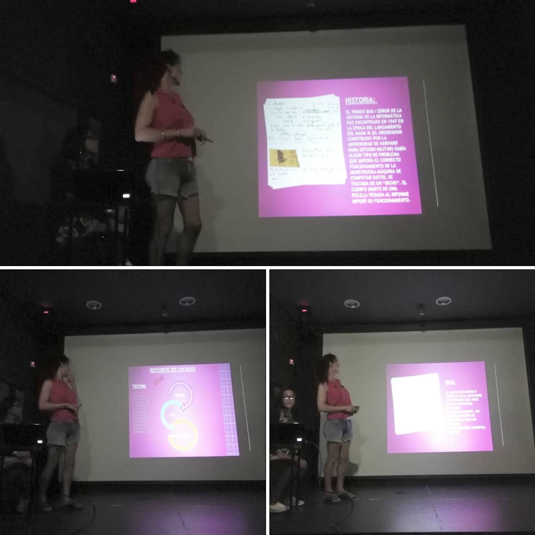 Transistemas1's tweet photo. Ayer estuvimos de evaluación, esta fue la etapa oral, donde tenían que exponer sobre un tema. Los y las profes de nuestro equipo están re mil contentes por las exposiciones, gracias chiques por su trabajo 💞😘😍👏🏾
.
.
.
.
.
#transboy #transinked #transgender #transman #trans https://t.co/kacyx9mur2
