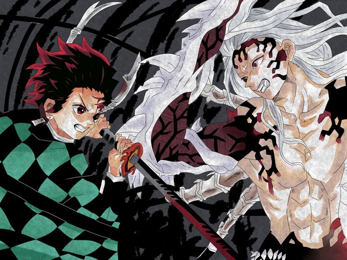 活き活きした毎日さんがTwitterに投稿した竈門炭治郎(鬼滅の刃)のイラスト。