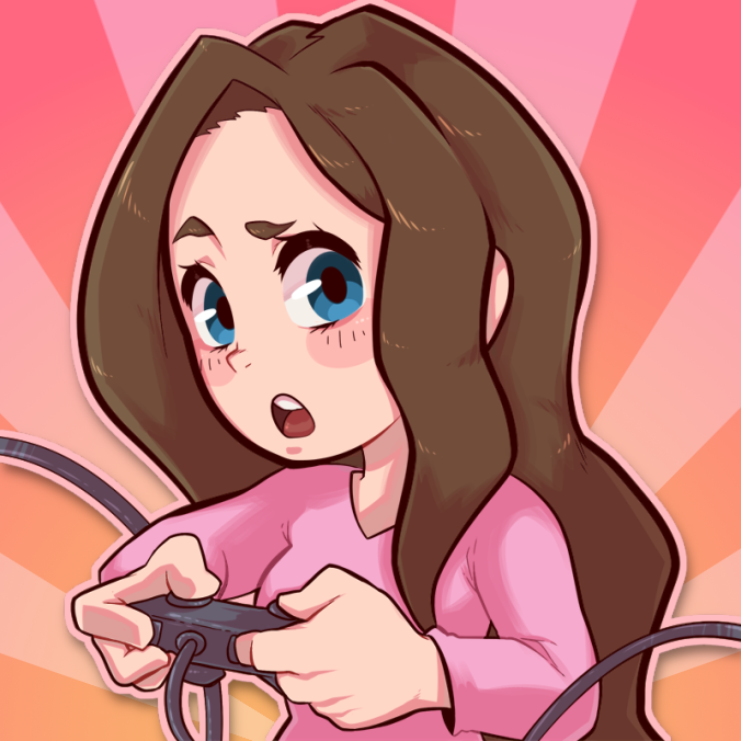 LadyKairos's tweet photo. Got a new Profile pic courtesy of @FreeFGP!! I look confused because video games confuse me https://t.co/paI9OVFMnz