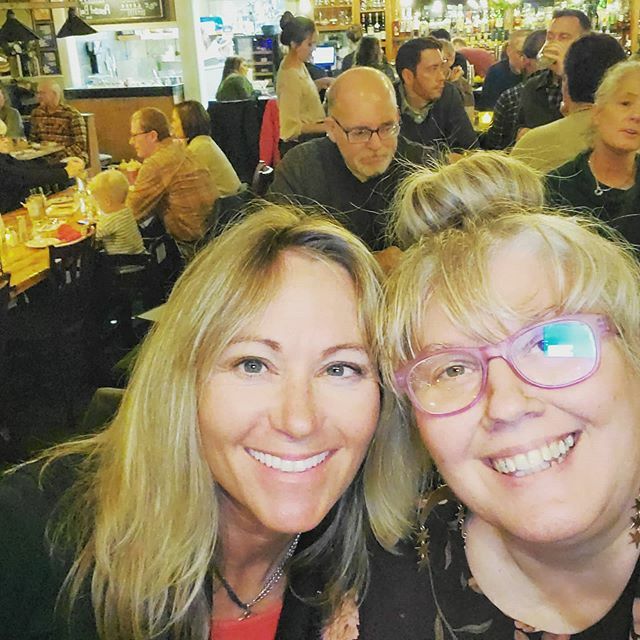 CyntheaH's tweet photo. Wonderful to see a friend in person after so many years! https://t.co/9Q0SZIVb2R https://t.co/rjSRbrotxq