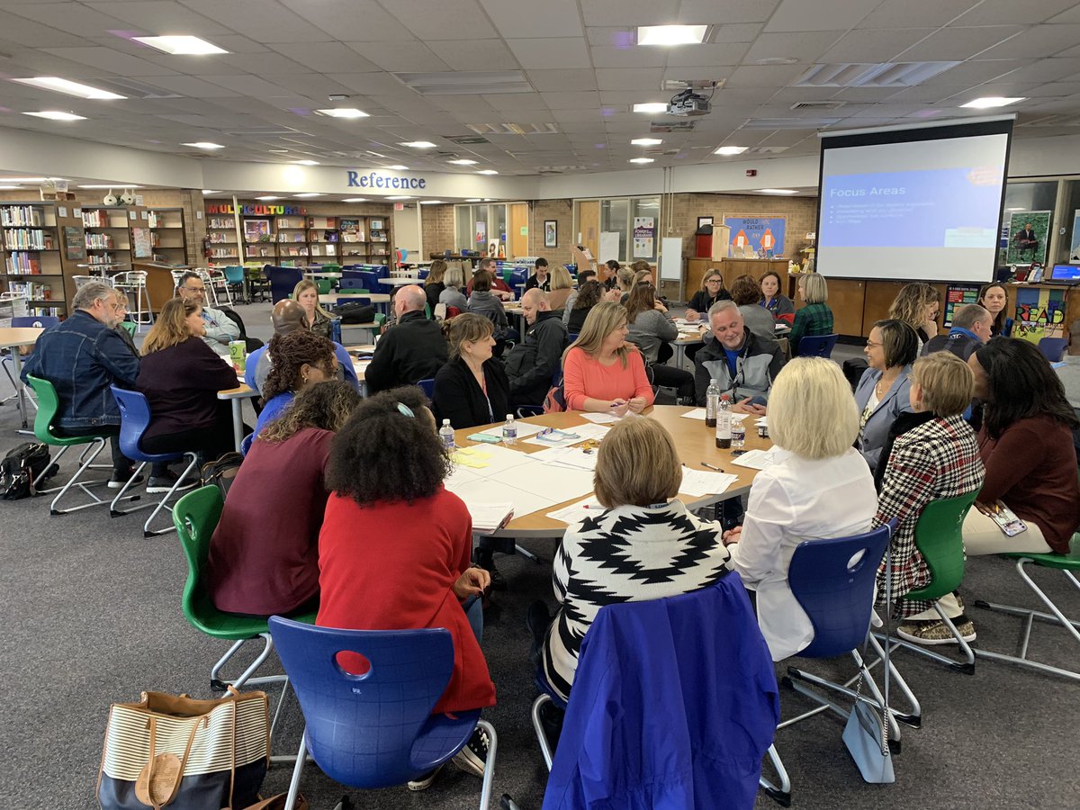 DanielKeever's tweet photo. Grateful to the @vbschools central support team and building leaders who debriefed and reflected on their #ShadowaStudent experience this afternoon. Terrific insights and important implications for our work on behalf of all students. #VBShadow https://t.co/1HNSAmEqSB