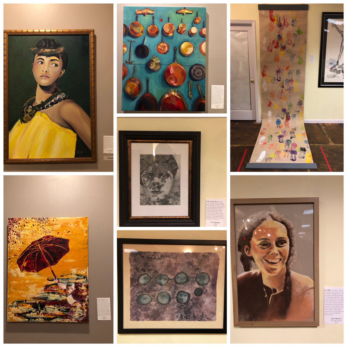LMD_ArtEd's tweet image. Art event #3 for today! Opening reception for #Brave100 #women100 curated by @jbrave and @Eilandarts - proud to be a part of this group show and excited to see so many @ArtEducatorsNJ members #PracticeWhatYouTeach @diane_phares @GermanosArt