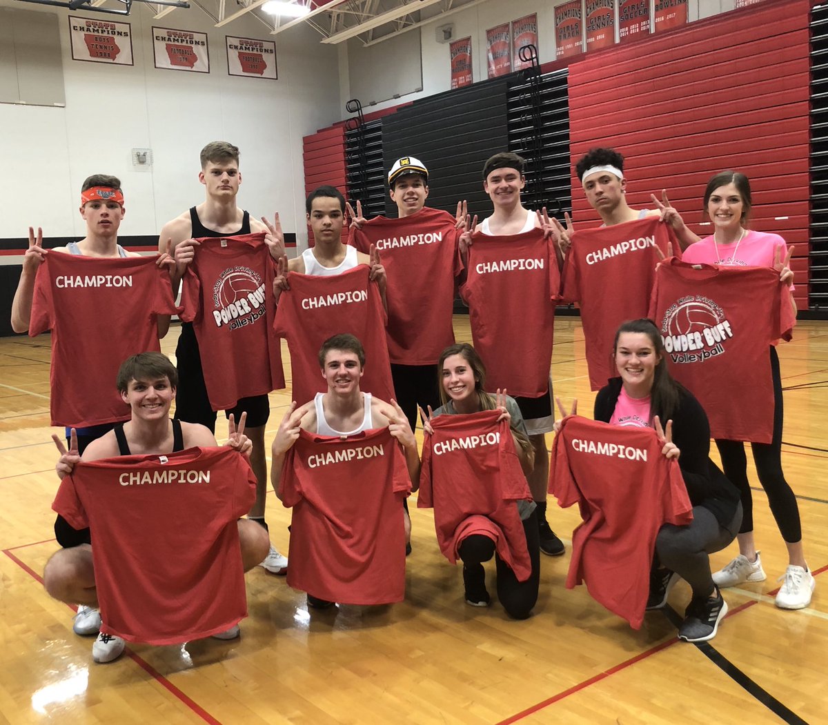 LMHS_Athletics's tweet photo. Powderbuff Champs- Team Sticky Boys! Back to Back Champs!! https://t.co/mVpekv8WLC